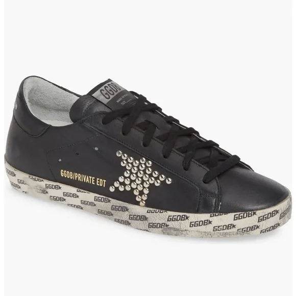 Golden Goose Superstar Studded Sneaker Size 35 NEW - Picture 1 of 11